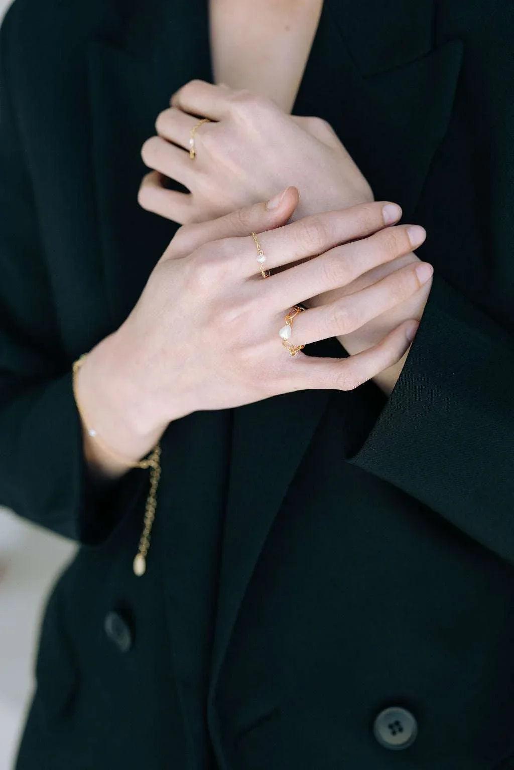 Bague Diana chaine